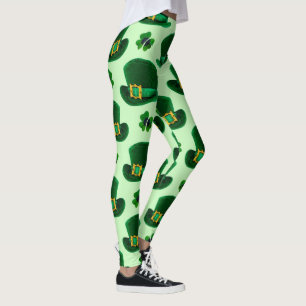Leggings Shamrocks et Casquettes de Leprechaun