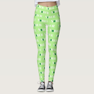 Leggings Shamrocks Sober