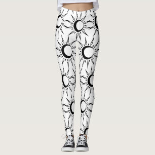 Leggings Shining Sun Crescent Moon
