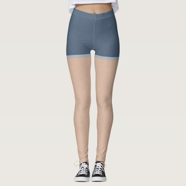 Leggings Shorts de denim (Devant)