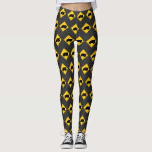 Leggings Signal d'avertissement de camion routier