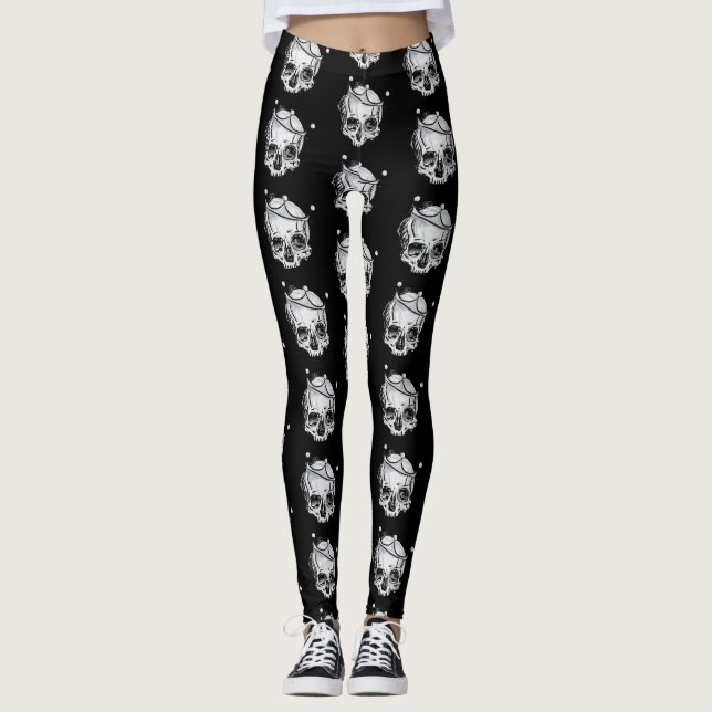 Leggings Silver Murderbarony (Devant)