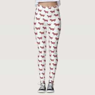 Leggings Simple Weiner Chien Dachshund Chien Motif