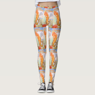 Leggings sirènes fraîches d'huître