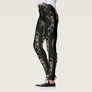 Leggings Skeletos dansants