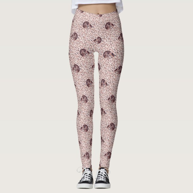 Leggings Sleepy cat (Devant)