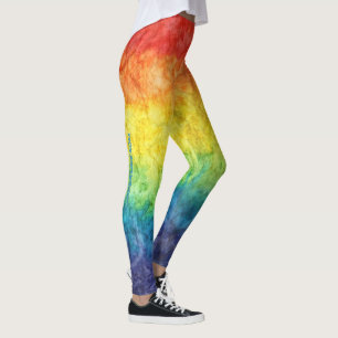 Leggings SlipperyJoe drapeau gay pride couleurs arc-en-ciel