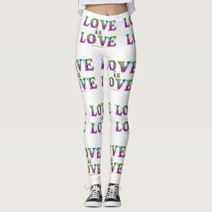 Leggings SlipperyJoe l'amour est l'amour dégoulinant dynami
