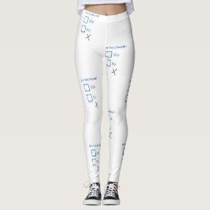 Leggings SlipperyJoe's êtes-vous ivre humouristique légèrem