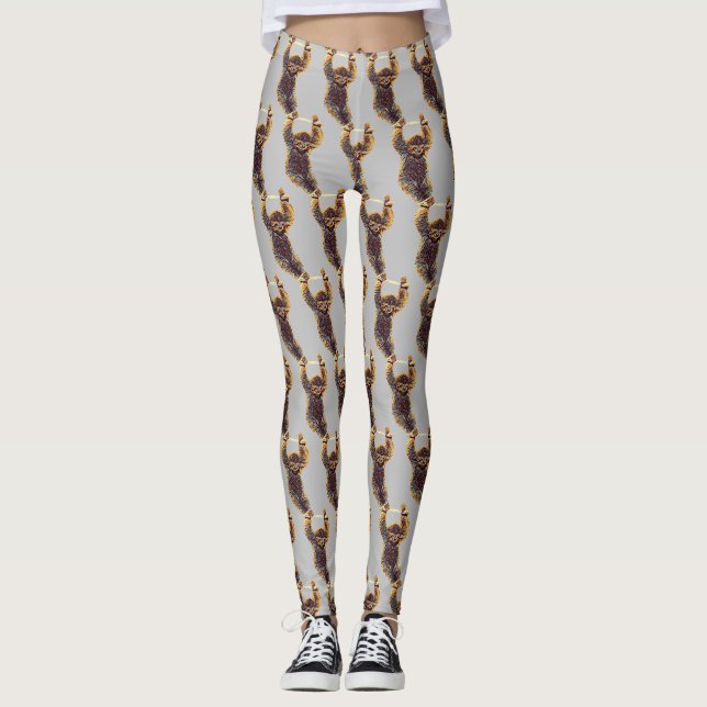 Leggings Sloth Hanging Out Thunder_Cove (Devant)