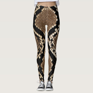 Leggings-Snake Skin texture Leggings