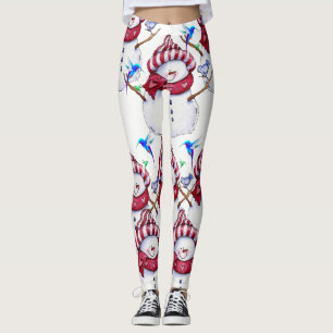 leggings snowman