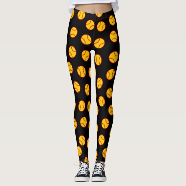 Leggings Softball (Devant)