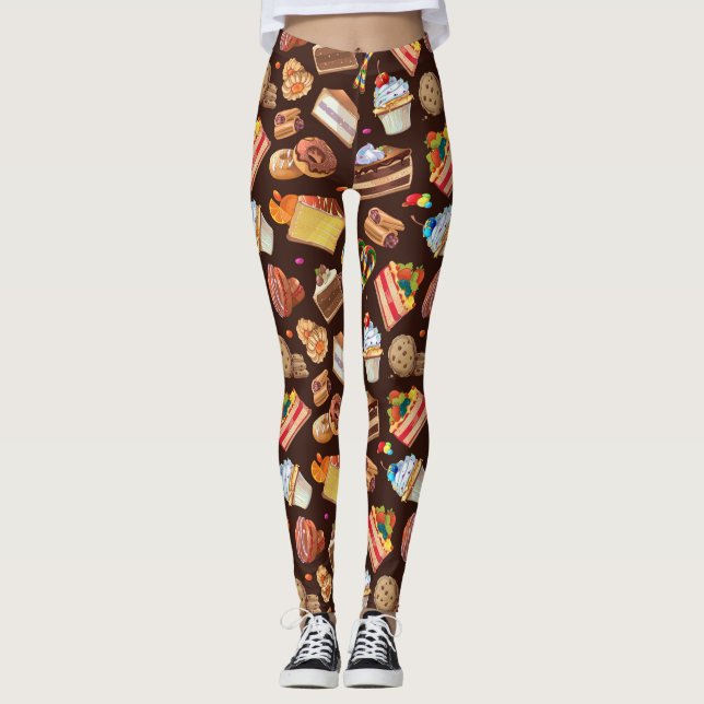 Leggings Soins sucrés (Devant)