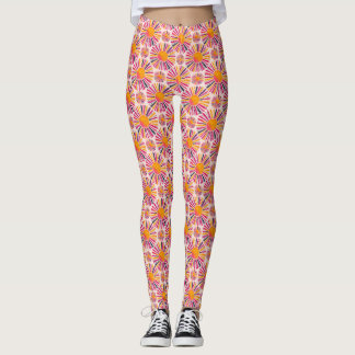 Leggings Soleil coloré - style aquarelle
