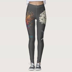 Leggings Solfeggio explosif guitariste