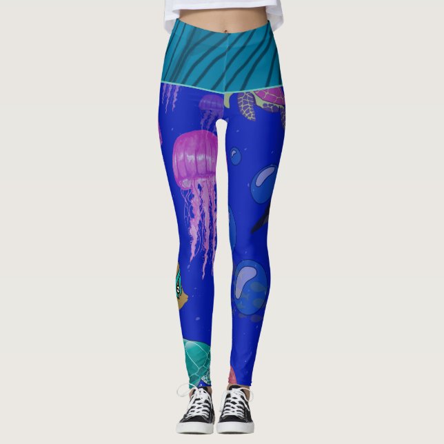 Leggings sous-marins (Devant)