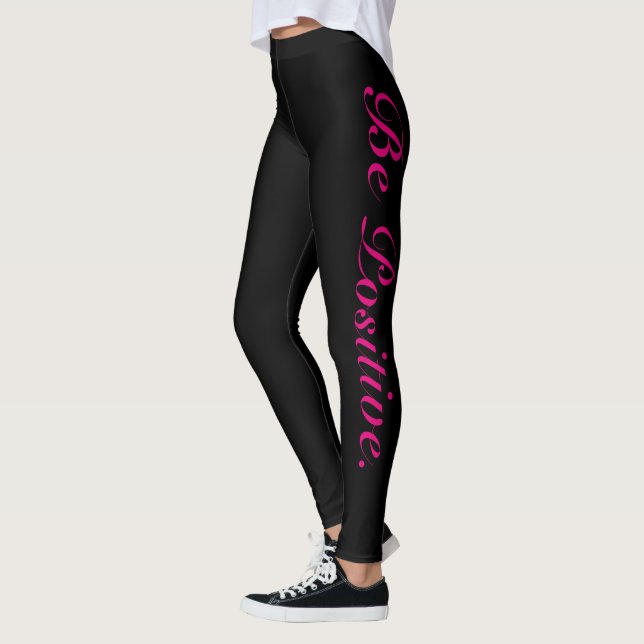 Leggings Soyez les guêtres positives (Gauche)