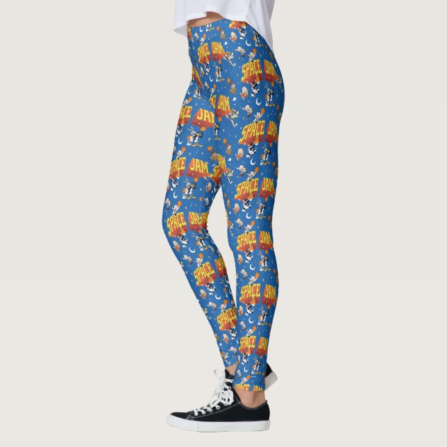 Leggings SPACE JAM™ TUNE SQUAD™ Outter Space Pattern (Gauche)