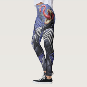 Leggings Spider-Man   Vénin Symbiote S'élançant