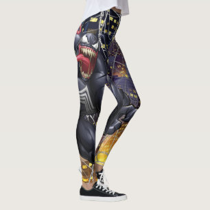 Leggings Spider-Man   Venom bondit en avant