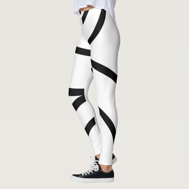 Leggings Spirale virale (Gauche)