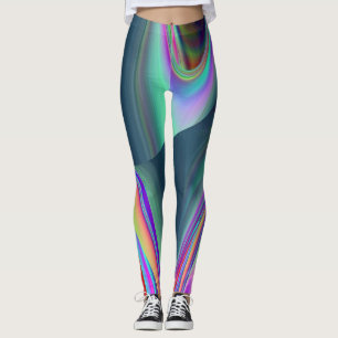 Leggings Spirit of Summer Breeze, Rainbowart Abstrait 3D
