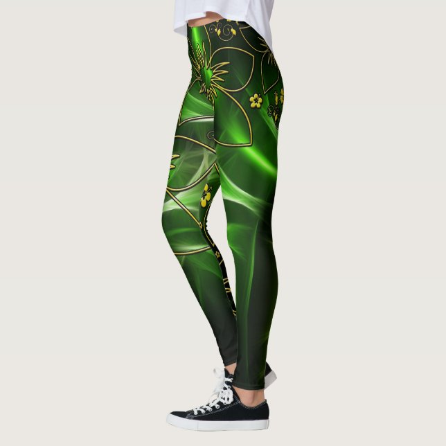 Leggings SPNP_Green_Leggings (Gauche)