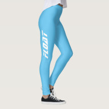 Leggings sport féminin flottants
