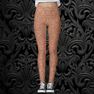 Leggings St. James par William Morris, Art Textile Vintage