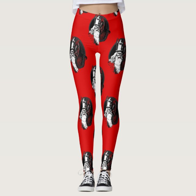 Leggings st nick krampus (Devant)