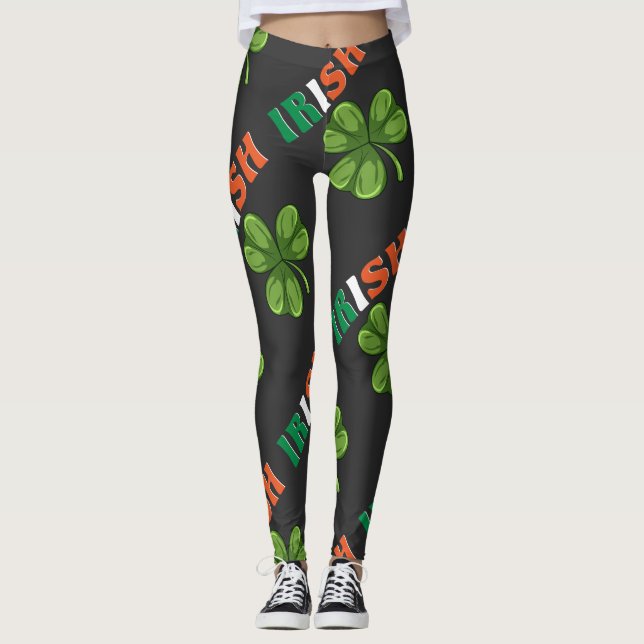 Leggings St. Patrick's Day - Irlandais (Devant)
