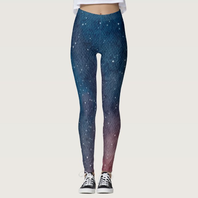 Leggings Starry Galaxy (Devant)