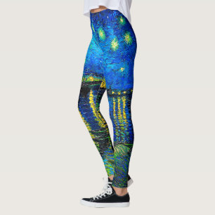 Leggings Starry Night Over the Rhone par Vincent Van Gogh