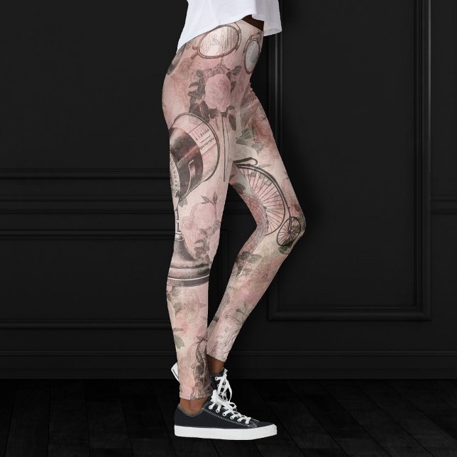 Leggings Steampunk romantique | Ephémère Vintage antique (Créateur téléchargé)