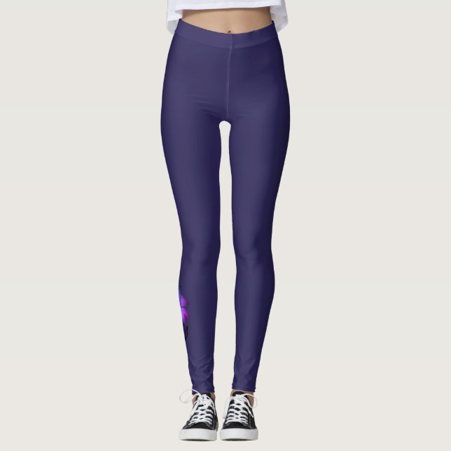 LEGGINGS STRETCH WOMENS ART AND DESIGN  (Front)