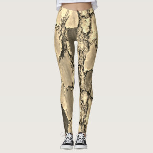 LEGGINGS STRETCH WOMENS ART&DESIGN