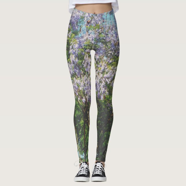 LEGGINGS STRETCH WOMENS ART&DESIGN  (Front)