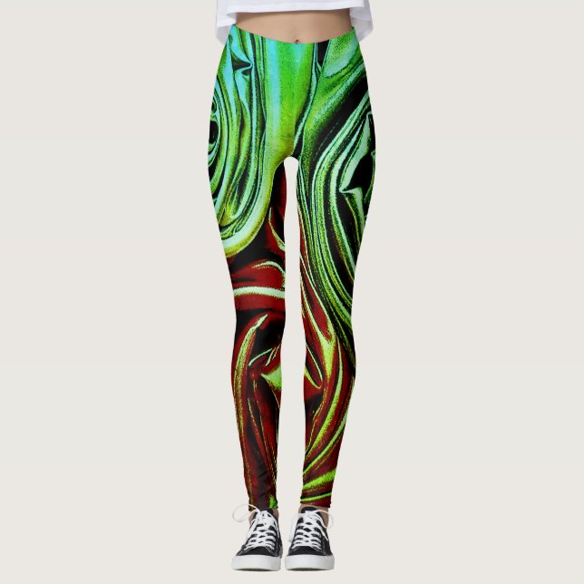 LEGGINGS STRETCH WOMENS ART&DESIGN (Front)
