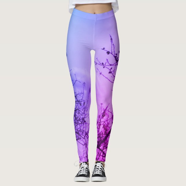 LEGGINGS STRETCH WOMENS ART&DESIGN  (Front)