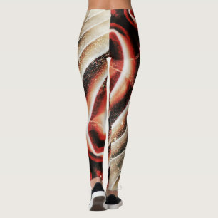 Leggings Structure de texture en pierre de taille semi-préc