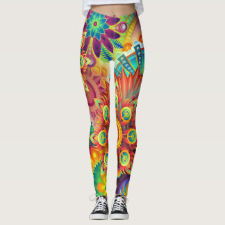 Leggings Style Abstrait