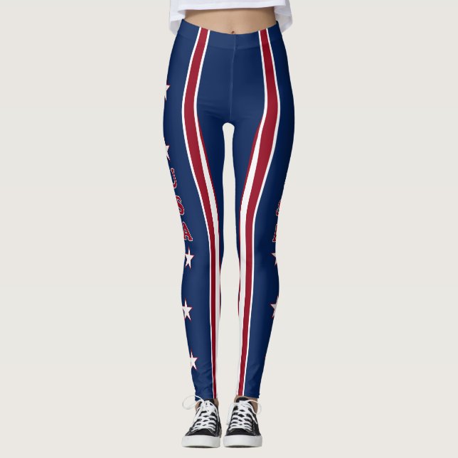 Leggings style classique usa (Devant)