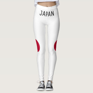 Leggings Style de drapeau de Personnaliser Japon