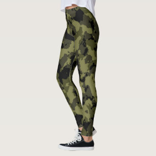 Leggings Style militaire camouflage