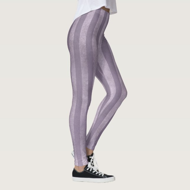 Leggings Style Rétro Chic - Lavender Vintage Jailhouse Rock (Droite)