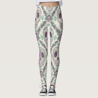 Leggings Sucre Skulls2