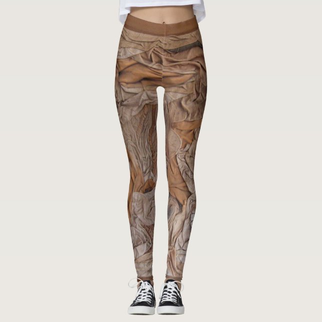 Leggings Suède sculpté (Devant)