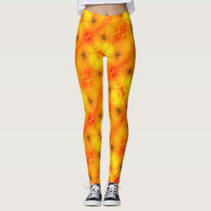 Leggings Sunburst floral