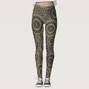 Leggings Sunflower or psychédélique